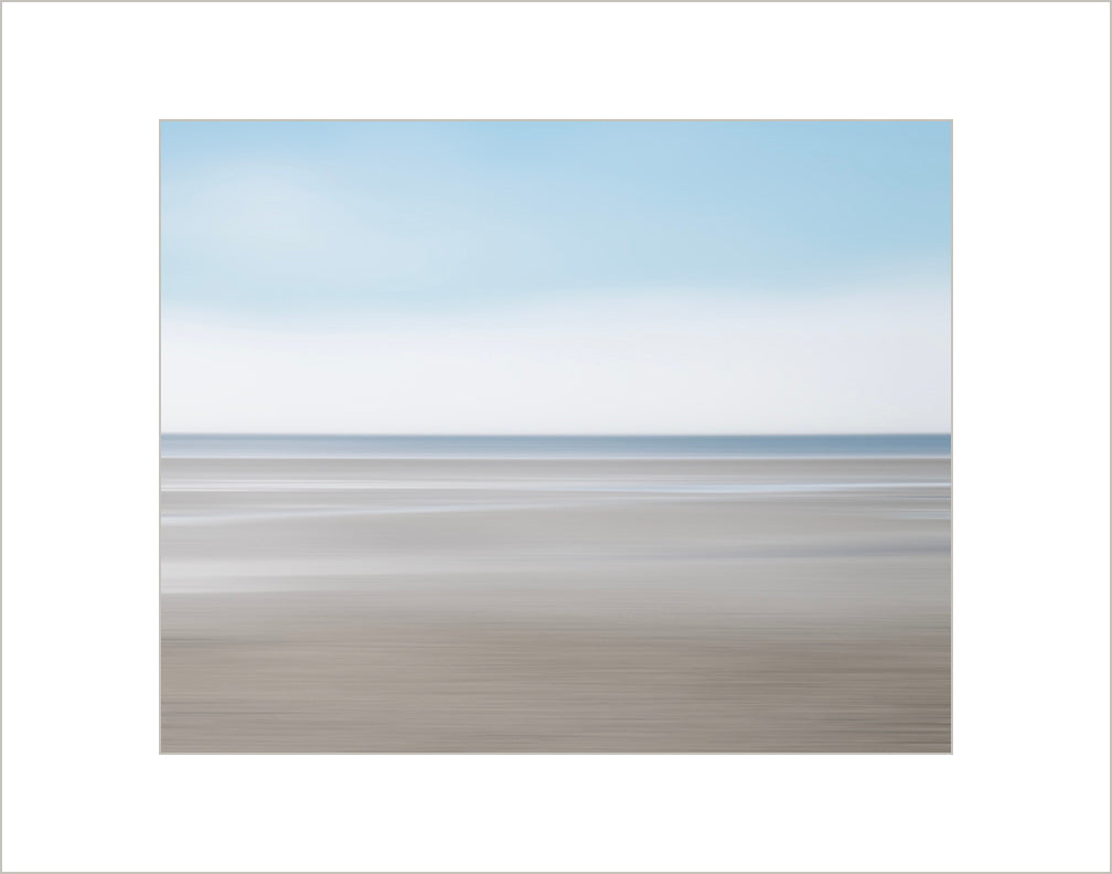 Matted Print - Down to the Sea No. 10